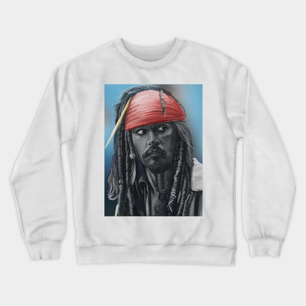 jack sparrow Crewneck Sweatshirt by ozencmelih